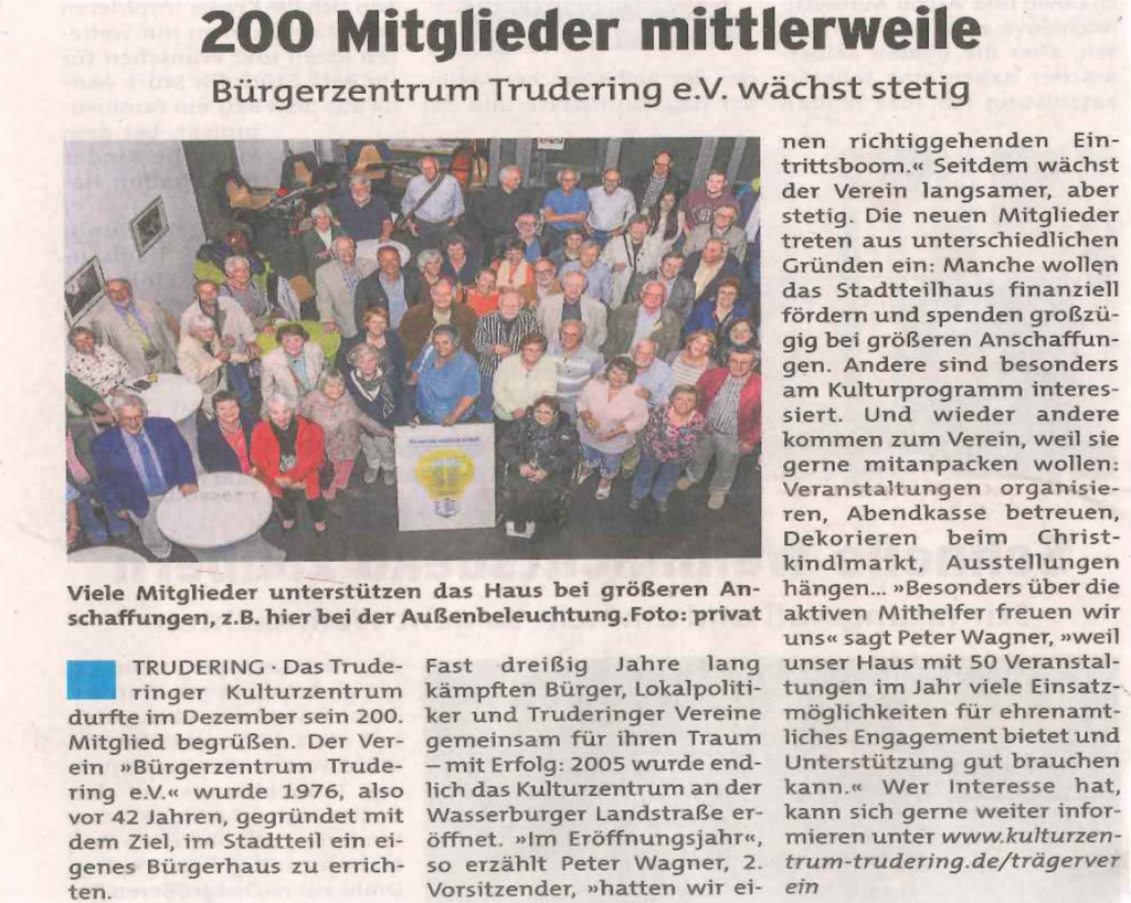 200 Mitglieder