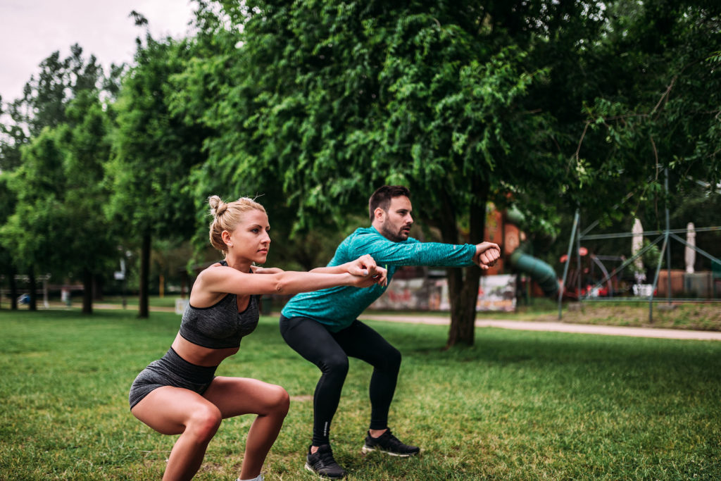 Outdoor-Fitnesskurs „Fit in den Sommer“
