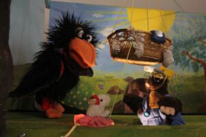 Kuckundlauschtheater Fahrt mit dem Wind Ballonfahrt