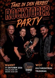 Cagey Strings Rocktober Party 2026