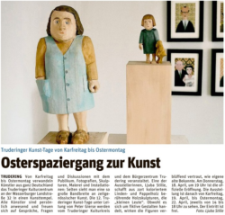 Pressebericht "Osterspaziergang zur Kunst"