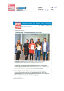 Auszug aus der Presse "Erfolgreiche Ausstellung"