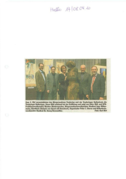 Pressebericht "Publikumspreis für Mercedes Felgueres"