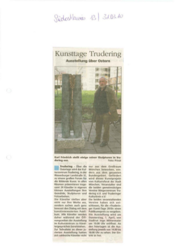 Pressebericht "Kunsttage Trudering"