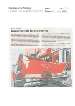 Pressebericht "Kunstvielfalt in Trudering"