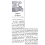 Pressebericht "Galanter Musikant"