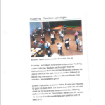 Pressebericht "Tanzbein schwingen"